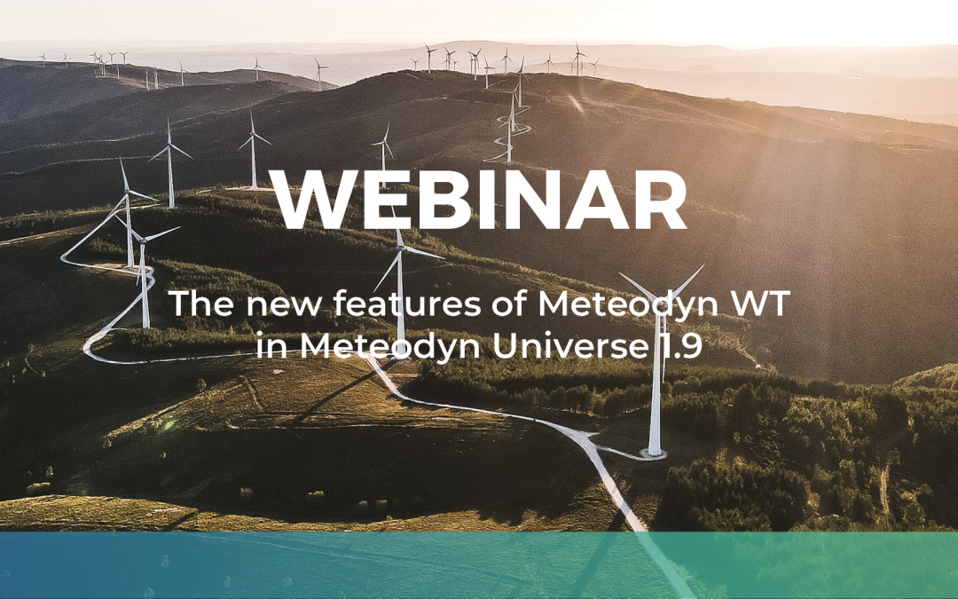 Webinar: The new features of Meteodyn WT 1.9